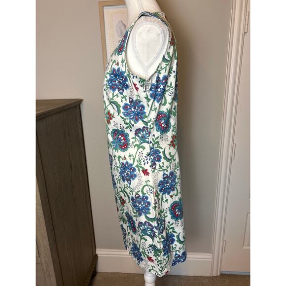 Joy & Co. | Paisley Floral Print Sheath Dress | Large - Picture 10 of 14